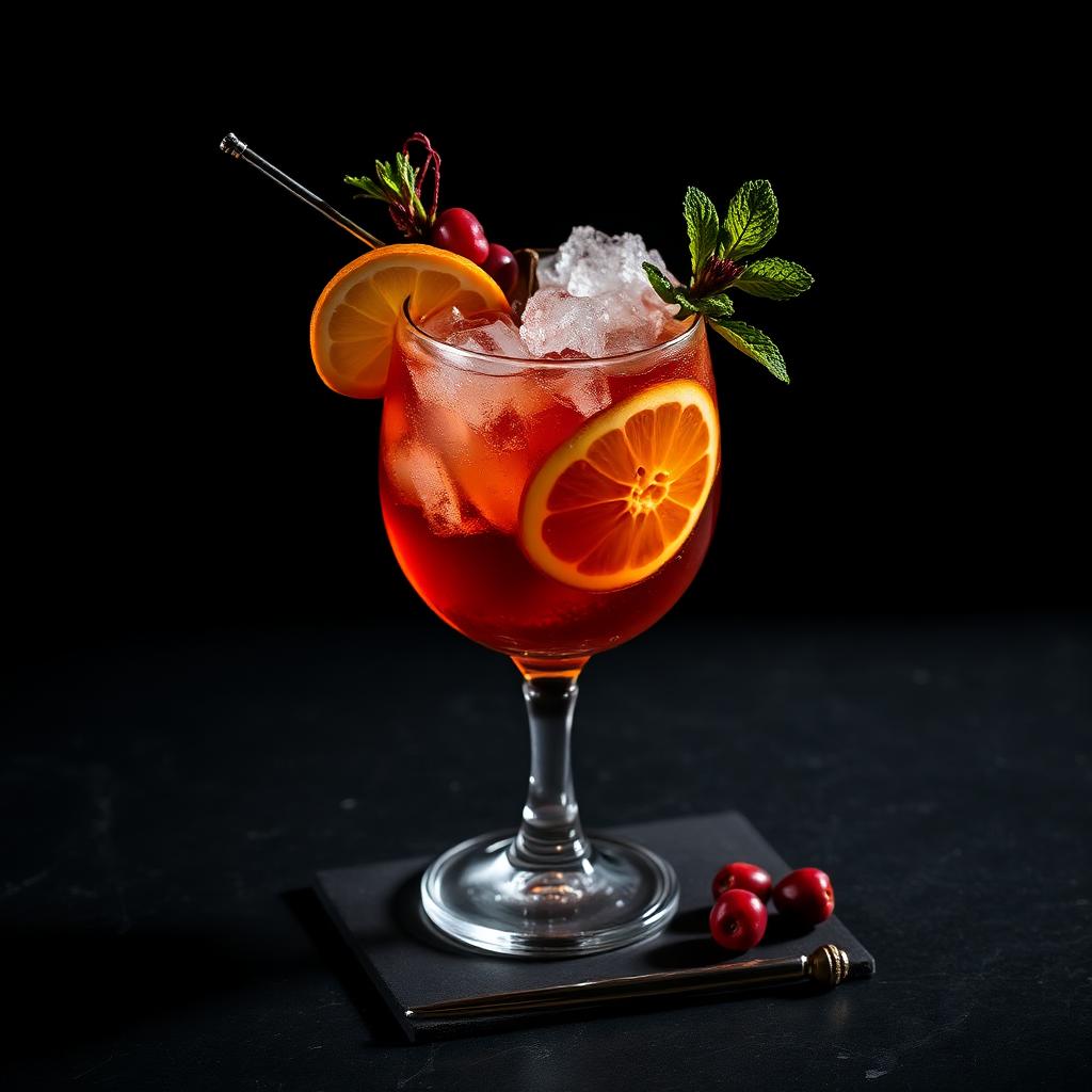 Amaro Cobbler amaro cocktail served in a coupe glass