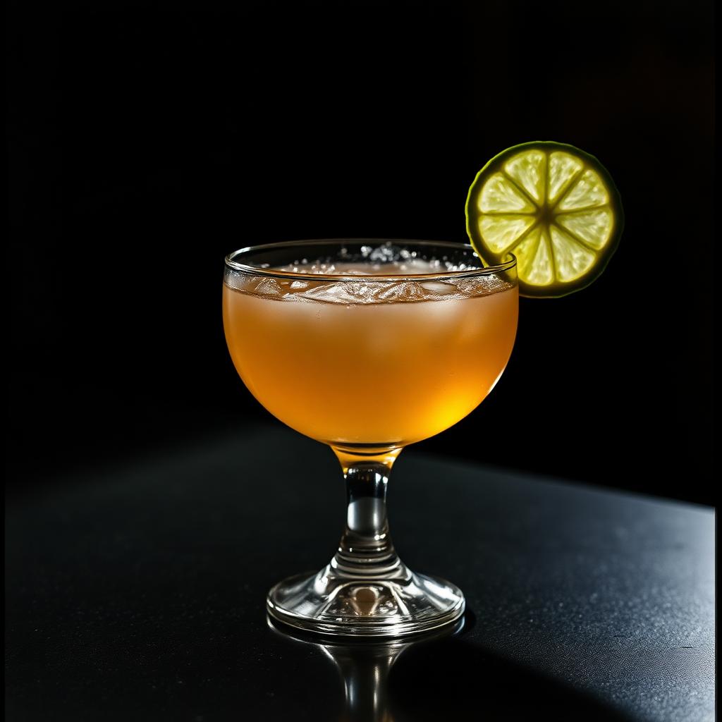 Amaro Daiquiri amaro cocktail served in a coupe glass